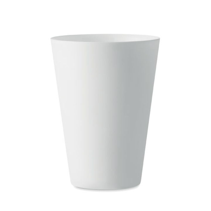 Gobelet réutilisable 300ml Blanc