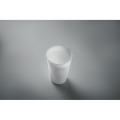 Gobelet r&eacute;utilisable 300ml Blanc
