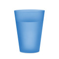 Gobelet r&eacute;utilisable 300ml Bleu Transparent