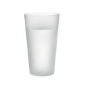 Gobelet r&eacute;utilisable 500ml Blanc Transparent