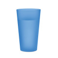 Gobelet r&eacute;utilisable 500ml Bleu Transparent