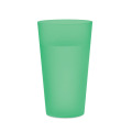 Gobelet r&eacute;utilisable 500ml Vert Transparent