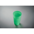 Gobelet r&eacute;utilisable 500ml Vert Transparent