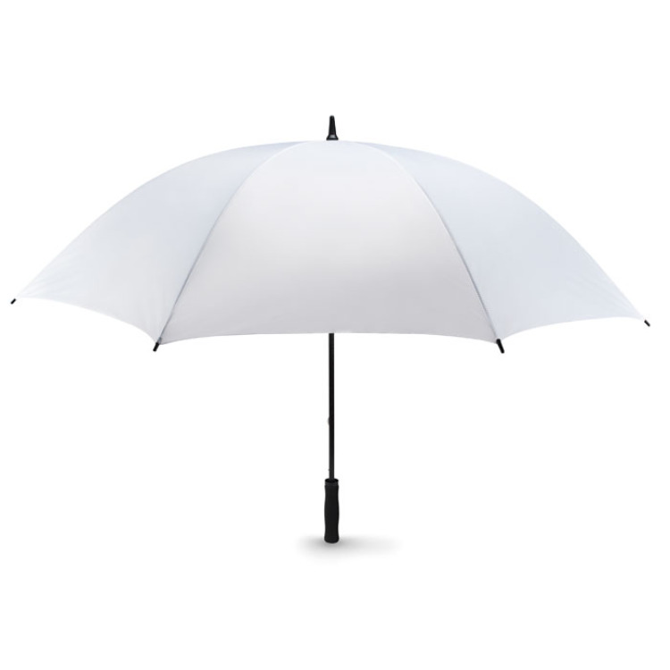 Grand parapluie anti-temp&ecirc;te Blanc