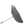 Grand parapluie anti-temp&ecirc;te Gris