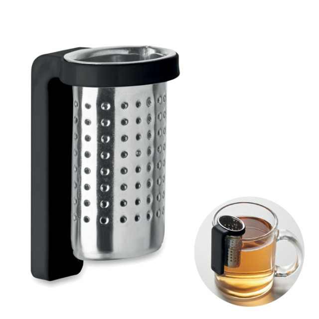 Infuseur à thé avec crochet Noir