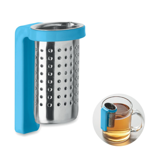 Infuseur à thé avec crochet Turquoise