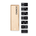 Jeu de domino dans une boite Bois