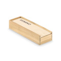 Jeu de domino dans une boite Bois