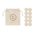 Jeu de morpion en bois Beige