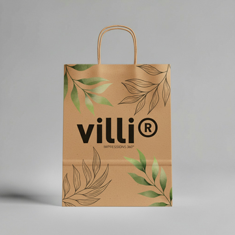 Sac kraft - bouteille