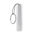 Lampe torche en plastique. Argent