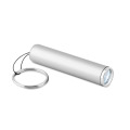 Lampe torche en plastique. Argent