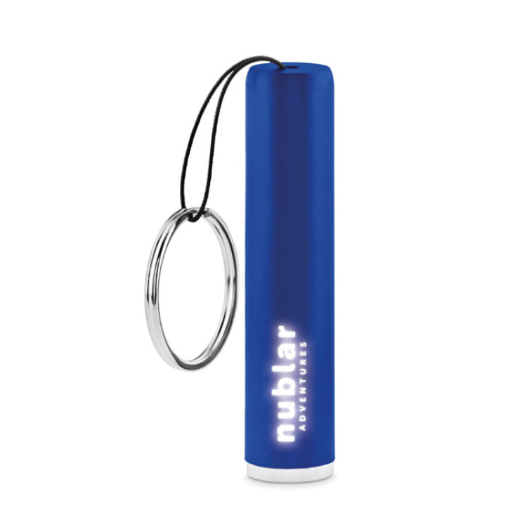 Lampe torche en plastique. Bleu Royal