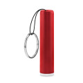 Lampe torche en plastique. Rouge