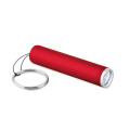 Lampe torche en plastique. Rouge