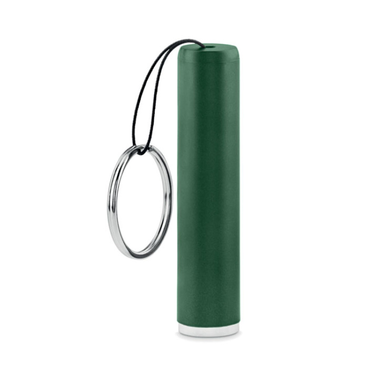 Lampe torche en plastique. Vert Fonc&eacute;