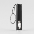 Lampe torche en plastique. Argent