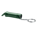 Lampe torche porte-cl&eacute;s en m&eacute;t Vert Fonc&eacute;