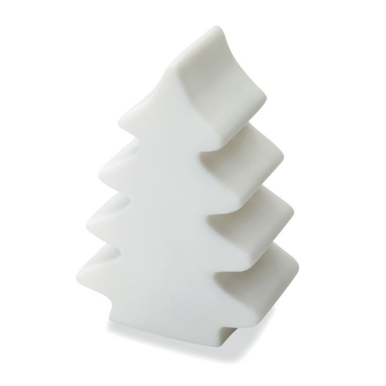 Lumi&egrave;re changeante sapin Blanc