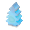 Lumi&egrave;re changeante sapin Blanc