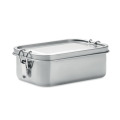 Lunch box en acier inox. 750ml Argent Mat