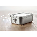 Lunch box en acier inox. 750ml Argent Mat