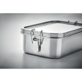 Lunch box en acier inox. 750ml Argent Mat