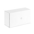 Lunch box en acier inox. 750ml Argent Mat