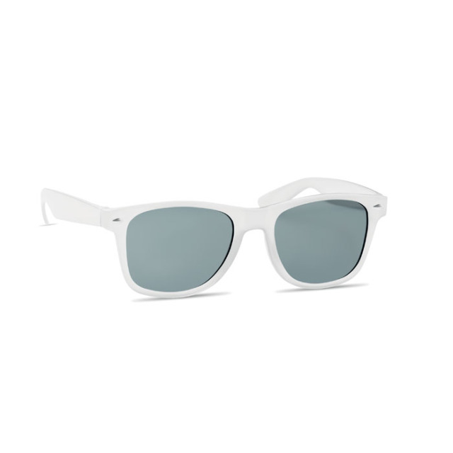 Lunettes de soleil en RPET Blanc