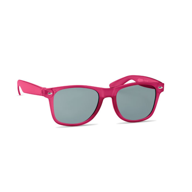 Lunettes de soleil en RPET Fuchsia Transparent