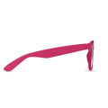 Lunettes de soleil en RPET Fuchsia Transparent