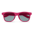 Lunettes de soleil en RPET Fuchsia Transparent