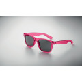 Lunettes de soleil en RPET Fuchsia Transparent