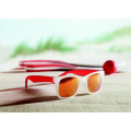Lunettes de soleil miroir Rouge