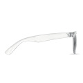 Lunettes de soleil miroir Transparent