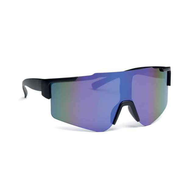 Lunettes de sport miroirs Bleu