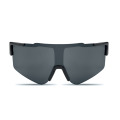 Lunettes de sport miroirs Noir