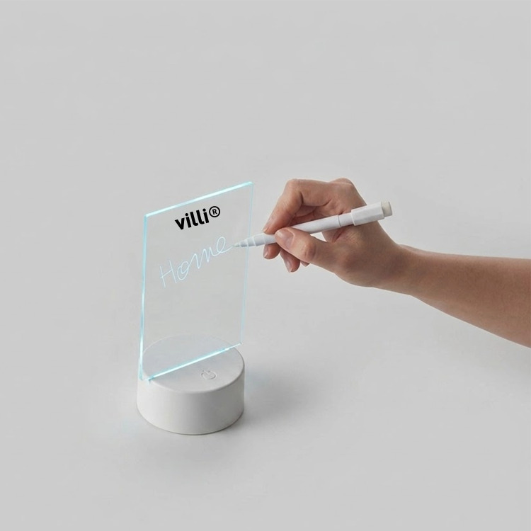 M&eacute;moboard lumineux &agrave; LED Blanc
