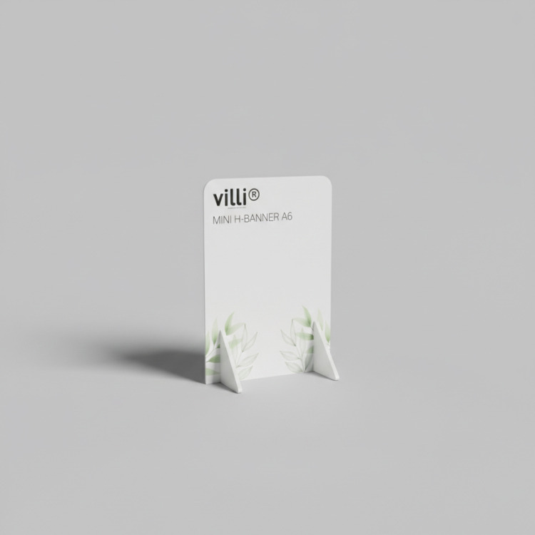 Mini H-Banner de table