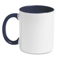 Mug coloré Bleu Marine