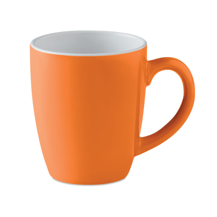 Mug coloré en céramique 290 ml Orange