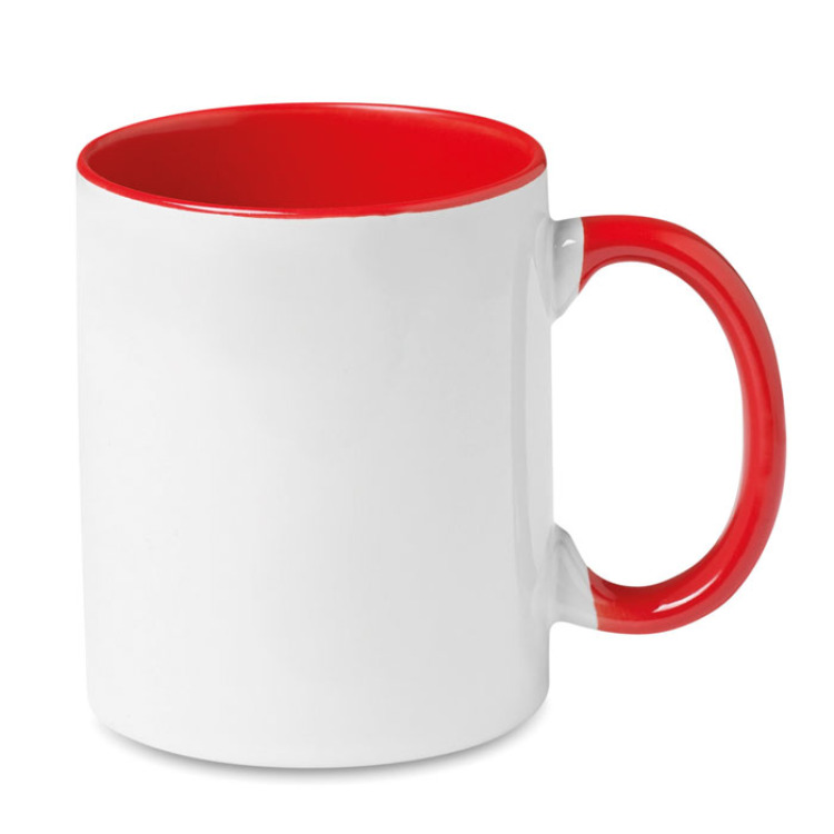 Mug color&eacute; Rouge