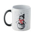 Mug de No&euml;l en c&eacute;ramique 300ml Noir/Rouge