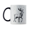 Mug de No&euml;l en c&eacute;ramique 300ml Noir
