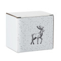 Mug de No&euml;l en c&eacute;ramique 300ml Noir
