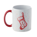 Mug de No&euml;l en c&eacute;ramique 300ml Rouge