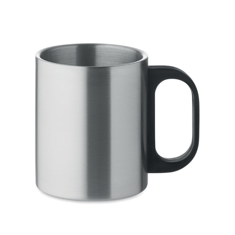 Mug double paroi 300 ml Argent Mat