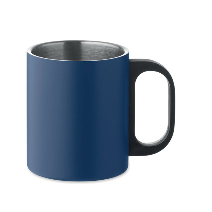 Mug double paroi 300 ml Bleu Marine