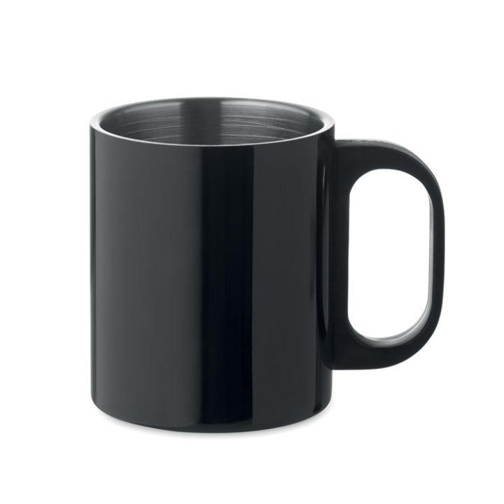 Mug double paroi 300 ml Noir